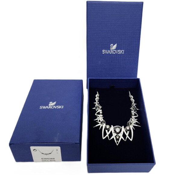 Swarovski Fantastic Necklace LRGDMUL CRY&SINI/RHS Item #5230286 NEW - Picture 2 of 8